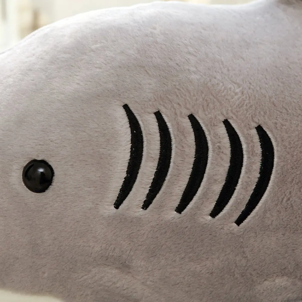 70 см милая плюшевая игрушка в форме акулы подушка для спины кукла подарок