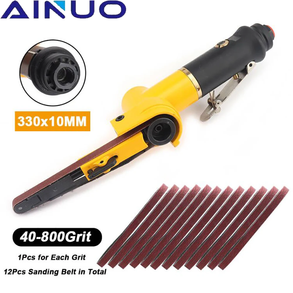 

Ленточная шлифовальная машинка, Пневматический адаптер для шлифовальной ленты, «сделай сам», угловая шлифовальная машинка, детали для свар...