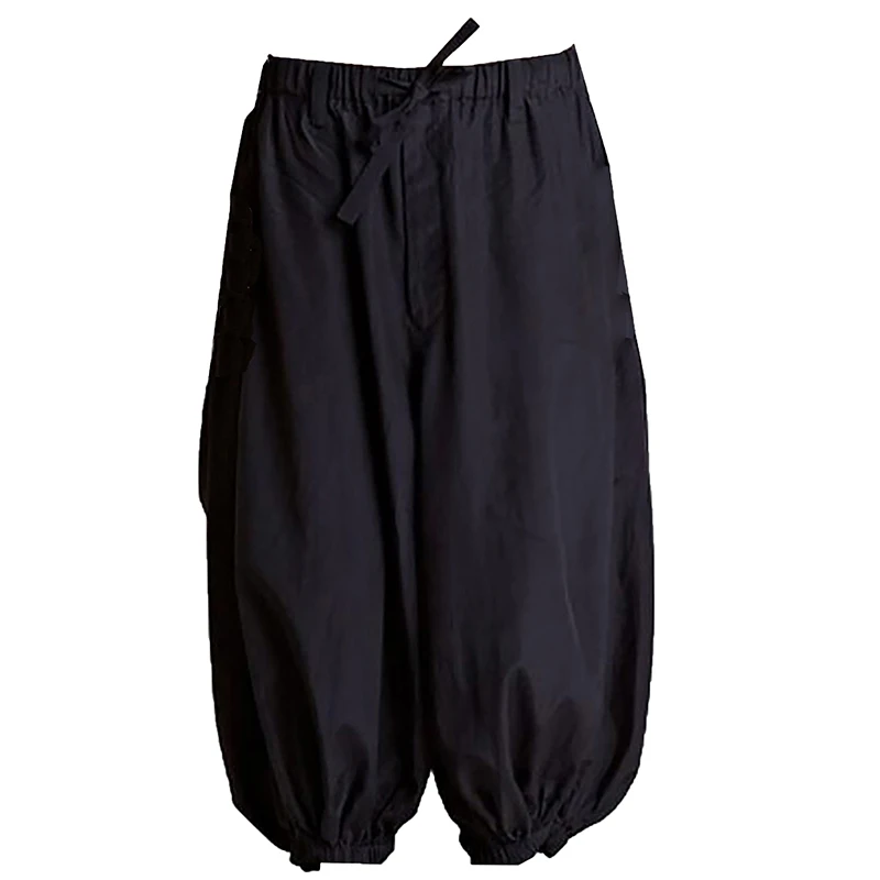 Новинка 2020 мужские волосы стилист модные повседневные брюки укороченные