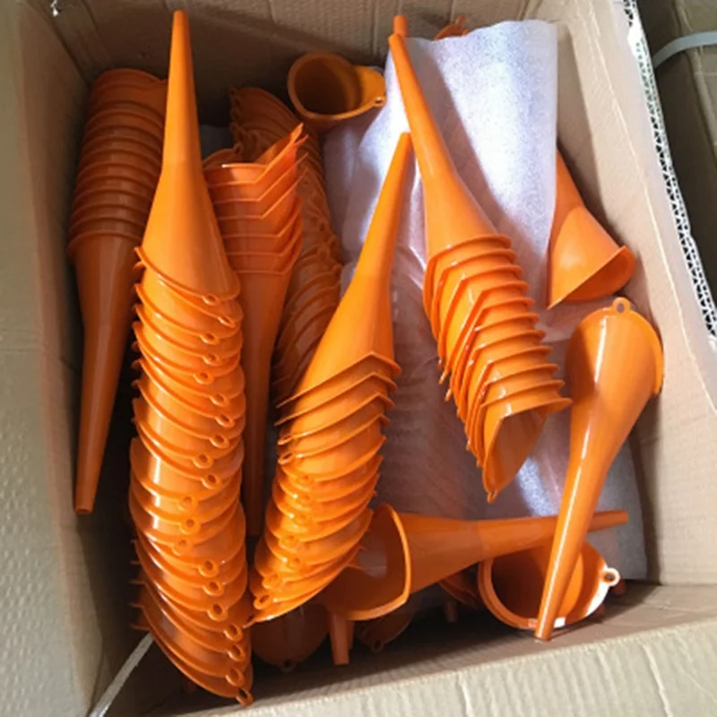 

Plastic Oil Funnel Car Vehicle Motorcycle Funnel Engine Oil Water Fuel Gas Petrol Long Mouth Funnel