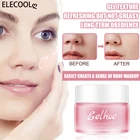 Гель-основа для макияжа ELECOOL, невидимый Праймер, матовая основа для макияжа, контроль жирности, сглаживание тонких линий, крем для пор, косметика