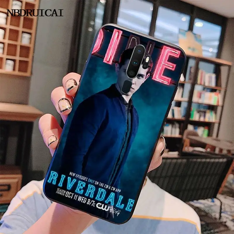 PENGHUWAN Американский ТВ ривердейл Coque новоприбывшие черная сотовый Чехол для