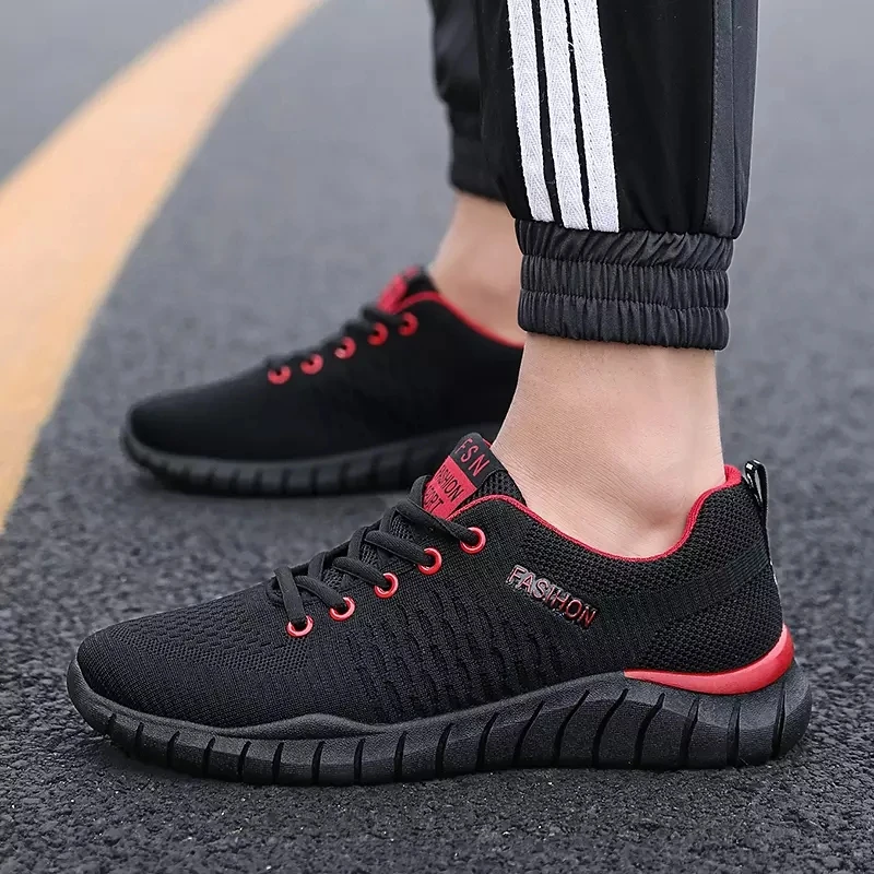 Новинка 2020 дышащие мужские кроссовки для бега в британском стиле удобные мягкие