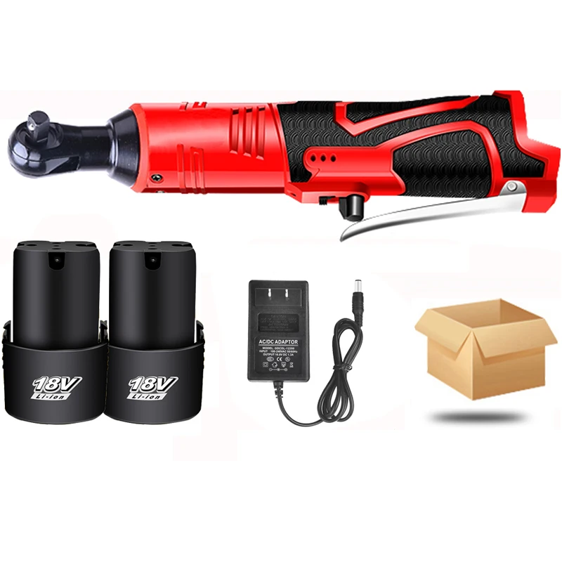 Беспроводной электрический ключ с трещоткой 280 об/мин 12 В/18 в литий ионный