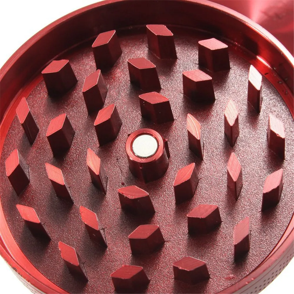 63 мм 4-слойная мельница для трав из цинкового сплава ручная табака большие