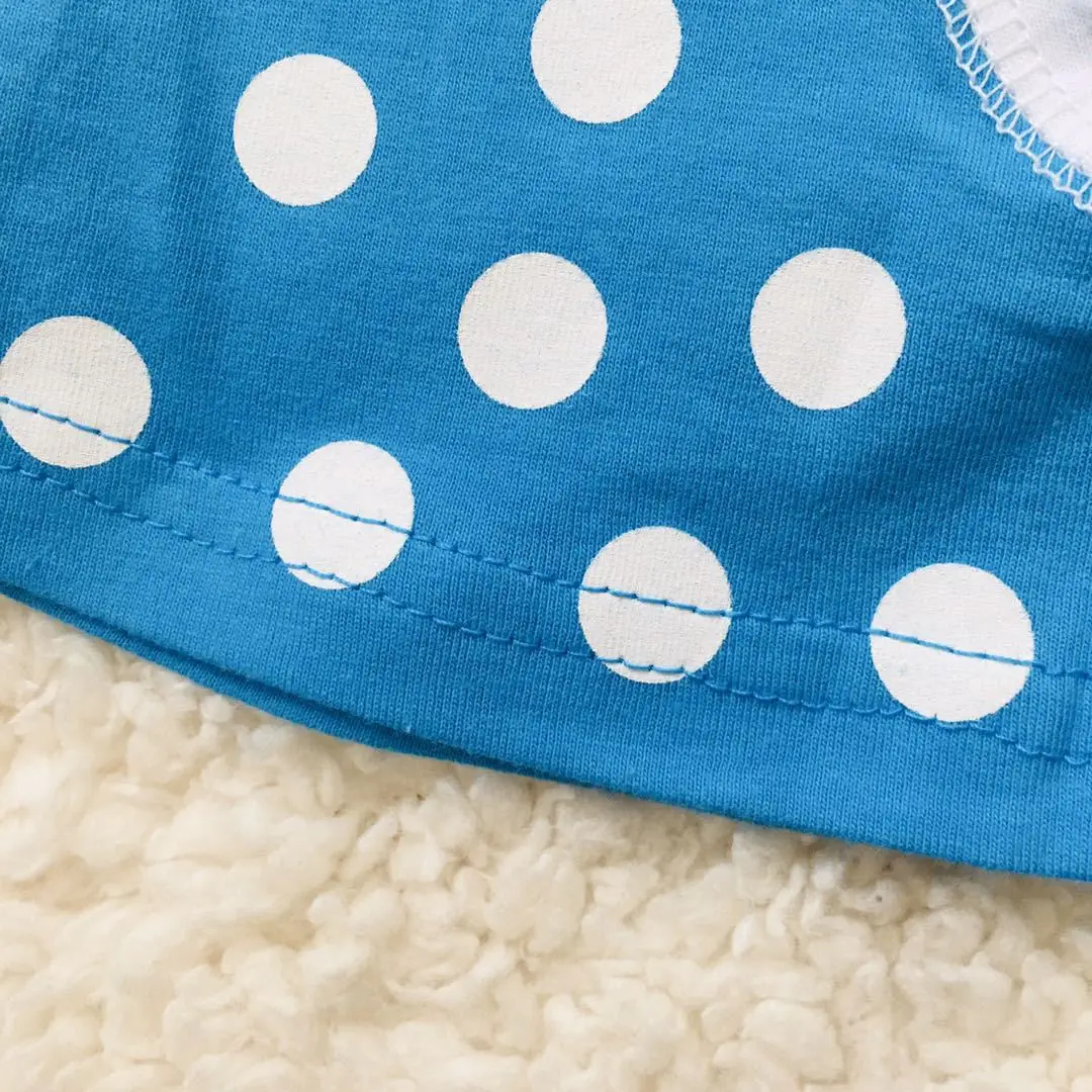 

Disney Donald Duck High Waist boy and girl Baby 100% Cotton Pp Pants Blue Little Duck Children's Shorts baby bloomers