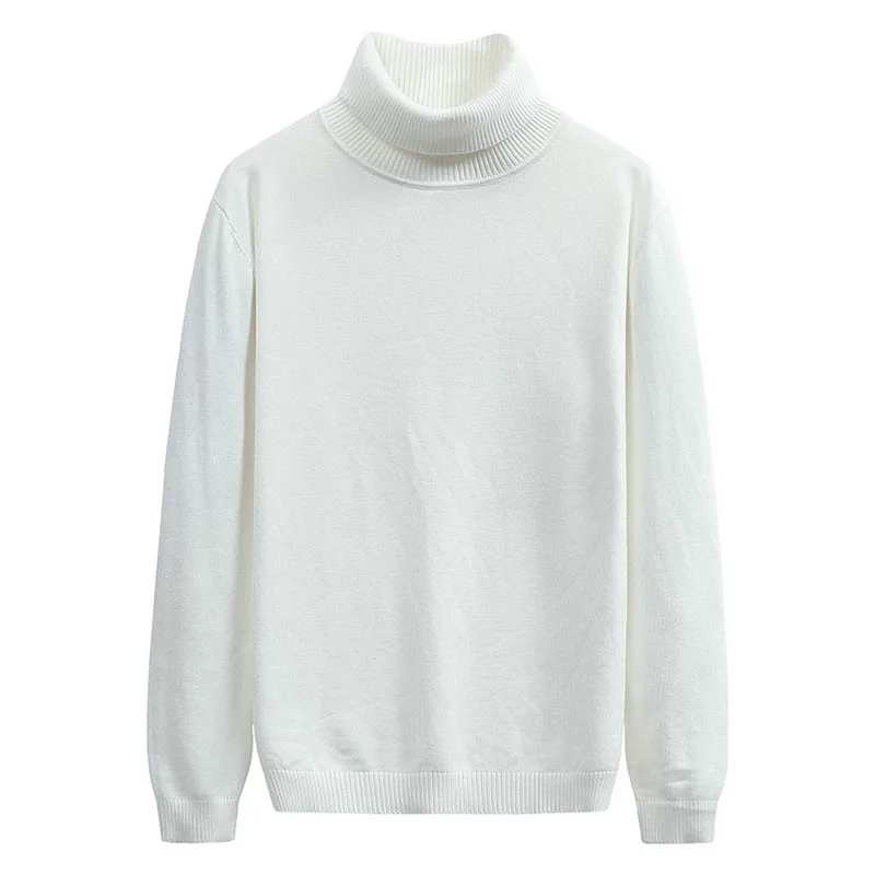 

JCHB 2021 Turtleneck Men Korean Style Mens Sweaters Long Sleeve Pullover Knitted Sweater Autumn Winter Clothes Ropa Hombre Pph2