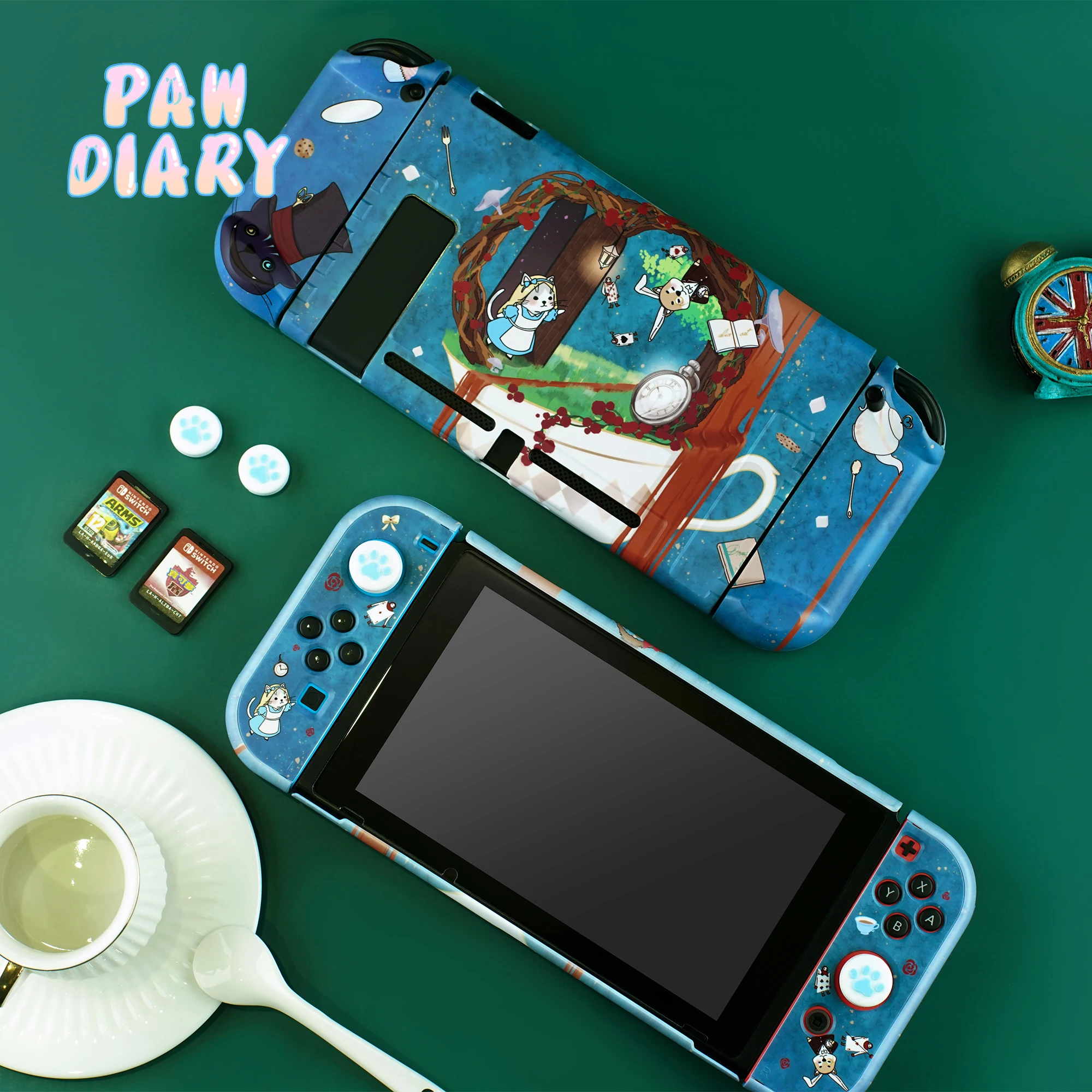 Креативный Жесткий Чехол защитный чехол для Nintendo Switch NS Joycon передней и задней