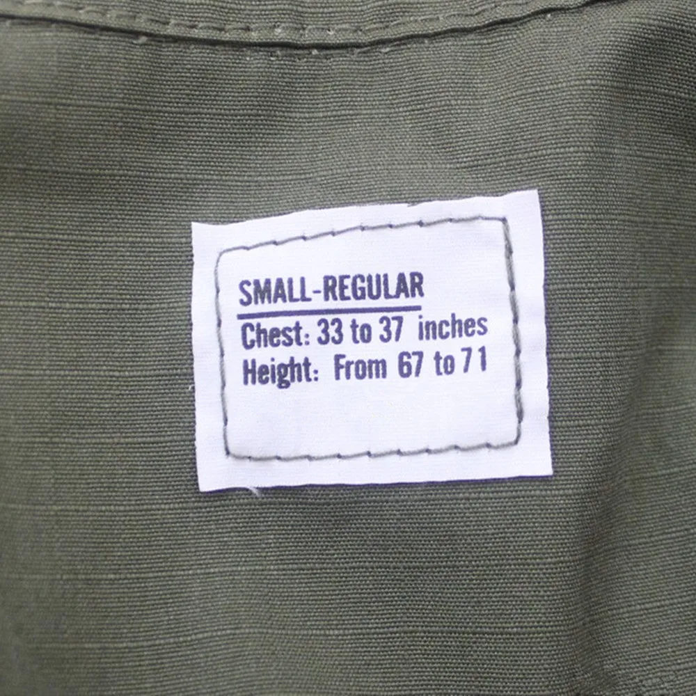 American TCU Jacket Military Uniform Tactical 3 Generations Vietnam War Retro WW2 US Army Outdoor Cloth Training Coat For Men