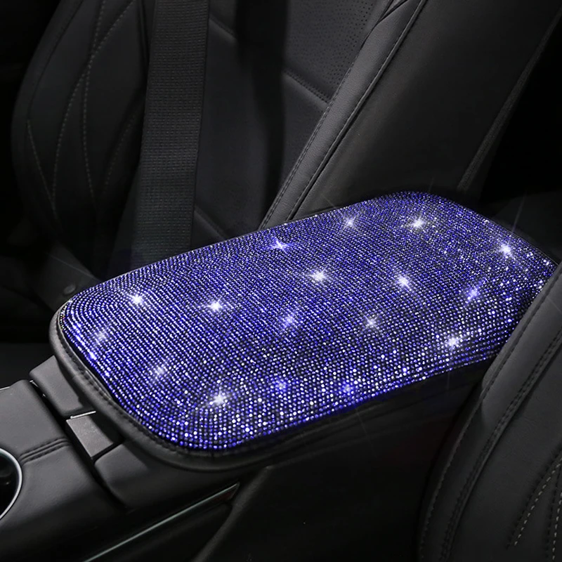 Синяя накидка на руль автомобиля с бриллиантами автомобильная шею сиденье
