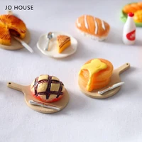 jo house cheese pineapple bread tray 112 16 dollhouse minatures model dollhouse accessories