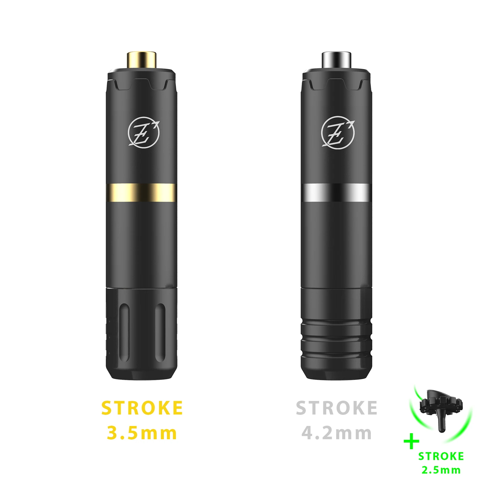 2 pieces EZ NANO Rotary Cartridge Tattoo Machine Pen Custom Swiss Motors 2.5mm 3.5mm 4.2mm Stroke for Needle | Красота и здоровье