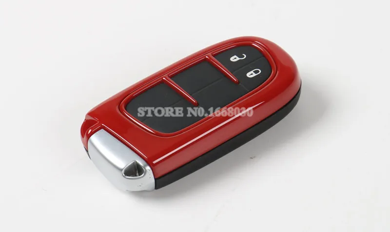 Red Smart Key Shell Trim Cover For Jeep Cherokee 2014-2016 | Автомобили и мотоциклы