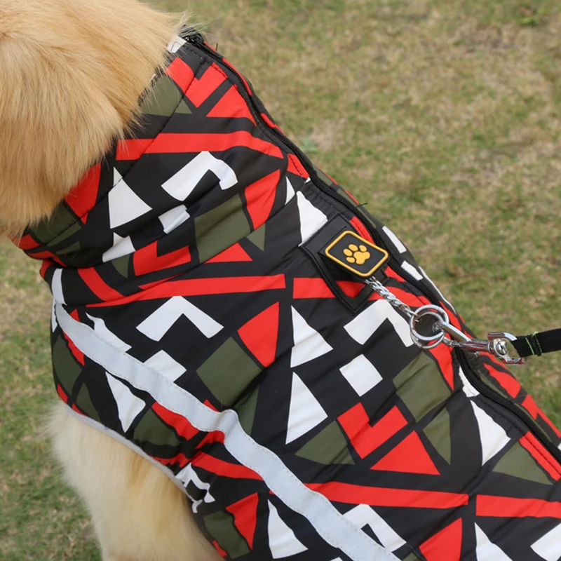 Водонепроницаемая куртка для больших собак средних и зимняя одежда домашних