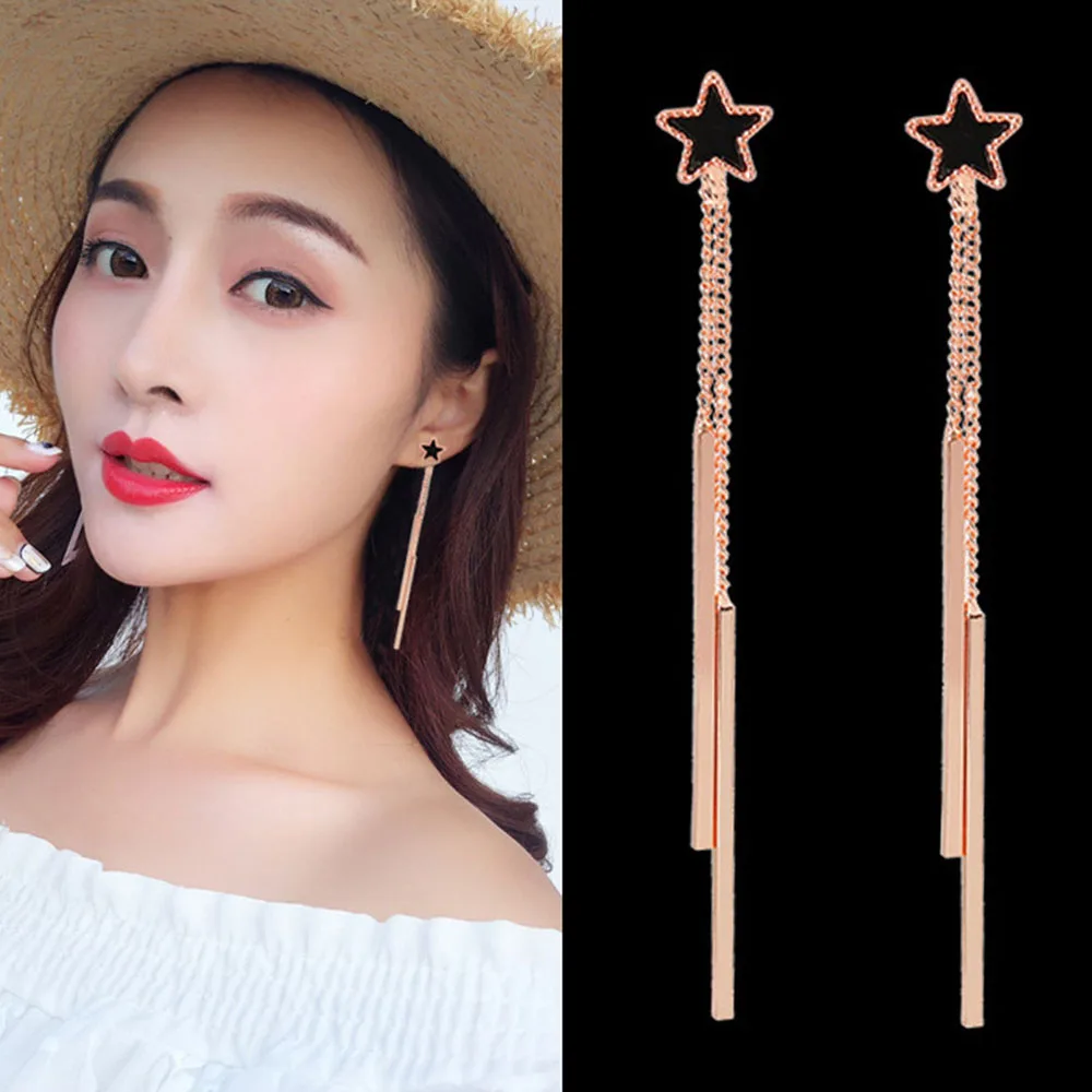 Новинка 1 пара минималистичный стиль металлические золотые серебряные цветные