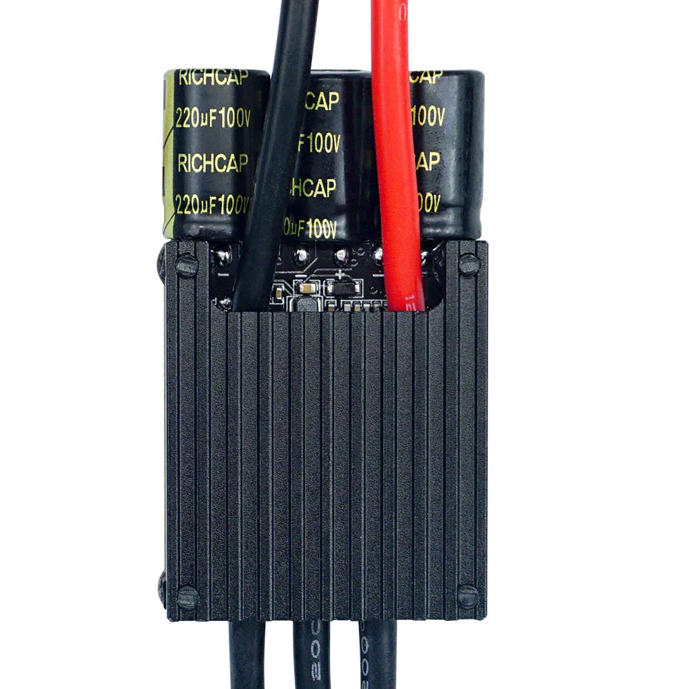 FLIPSKY-Control de velocidad Lipo ESC 4-13S, Mini FSESC6.7 70A, base en VESC6.6 con disipador de calor anodizado de aluminio para Motor de CC sin escobillas-3