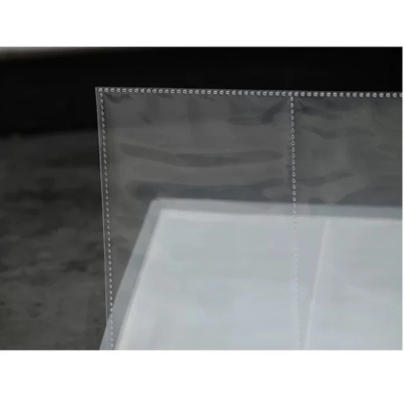 Полупрозрачные наклейки для ногтей альбом с 80 отделениями хранения легкий