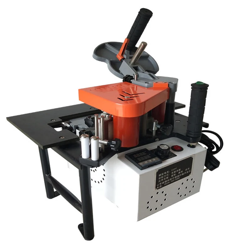 

QF-156 Small Home Improvement Portable Double-Sided Gluing Edge Banding Machine Manual improvement edge banding machine 220V