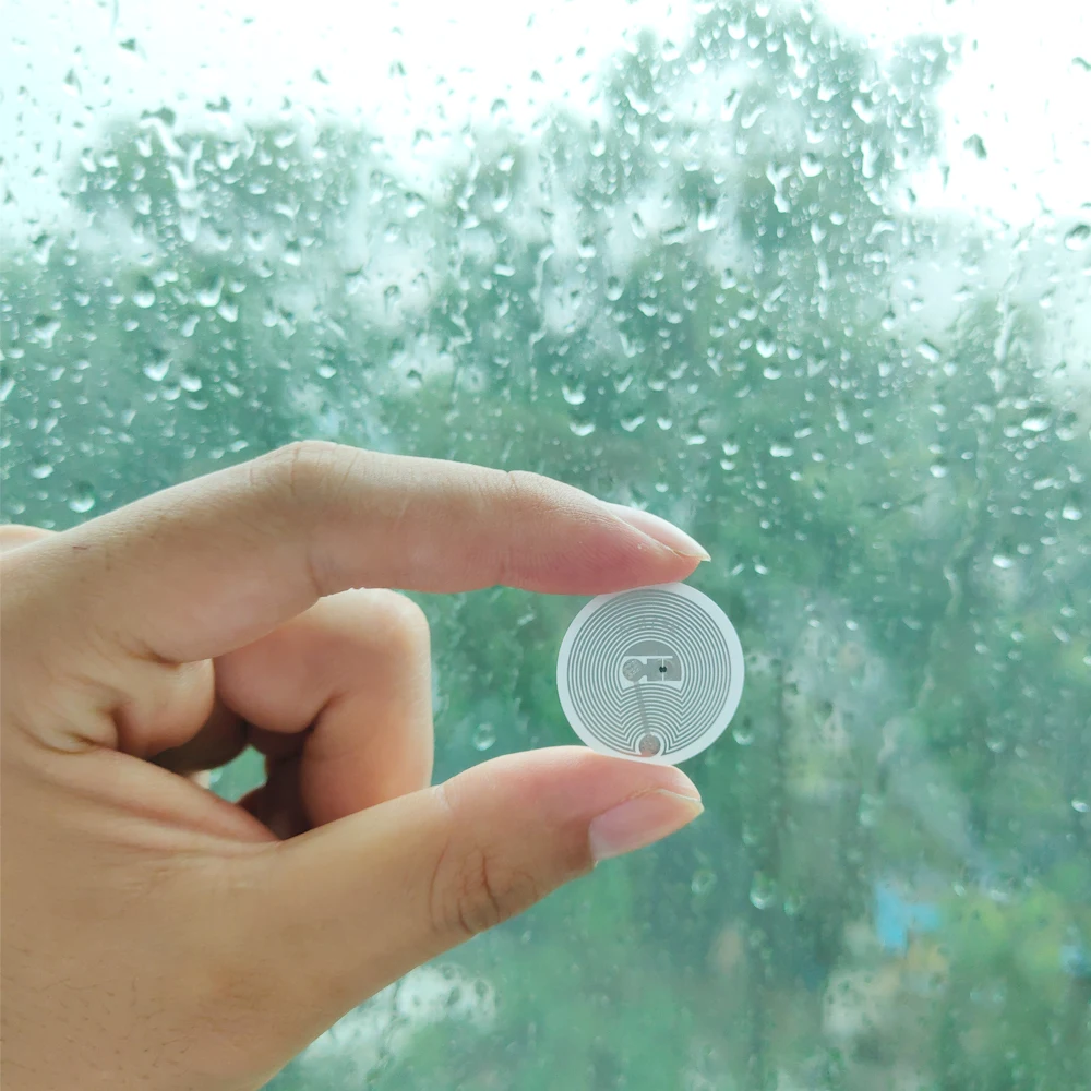 

1000 шт./лот бумага с покрытием ISO14443A 504 байт диаметр 25 мм Печатная NFC Ntag215 наклейка этикетки Amiibo игра TagMo Forum type 2