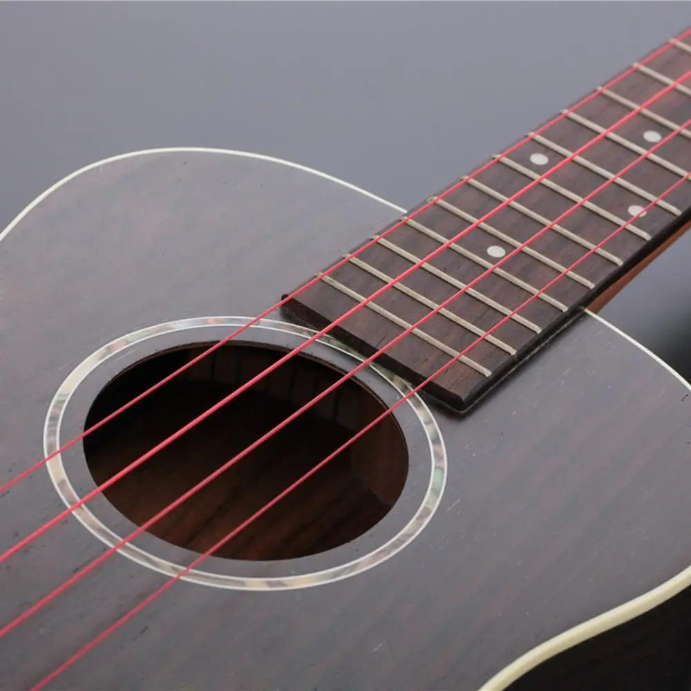 Longteam Гавайские гитары укулеле углерода строки Фтороуглерод Волокно для 21/23/26