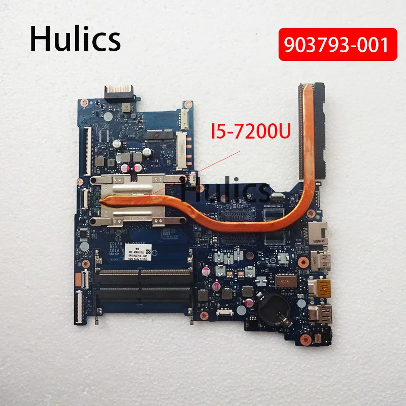 Hulics оригинальный 903793 001 601 LA D707P материнская плата для HP Тетрадь 15 AY Материнская