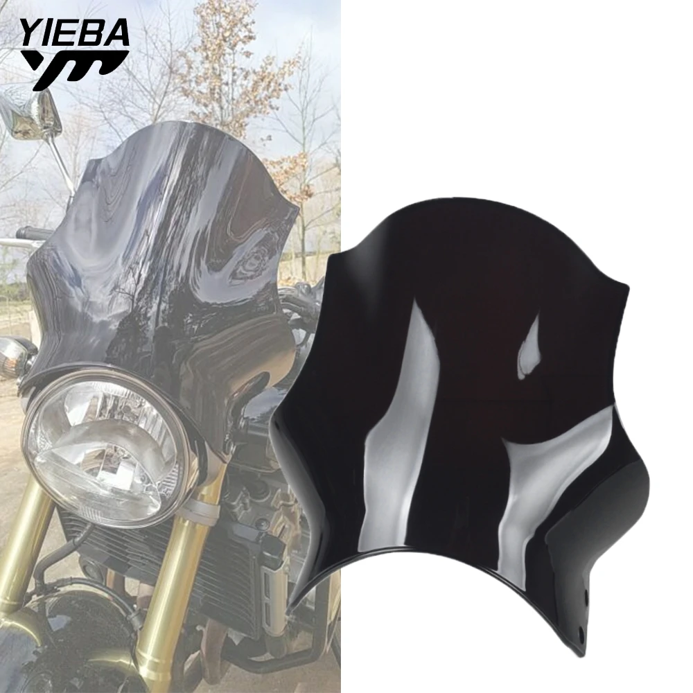 Для Yamaha V-Max 1200 VMax лобовое стекло мотоцикла дефлектор воздуха для Honda CB 400 600 750 900 919