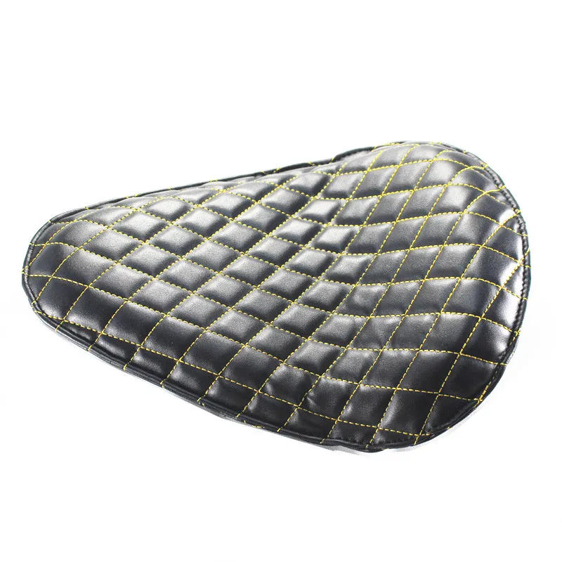 Мотоциклетное сиденье с алмазным покрытием из синтетической кожи для Соло Harley