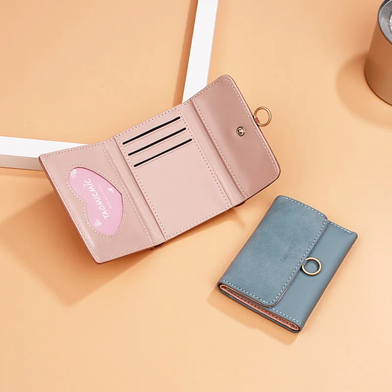Корейская версия женские кошельки простой Дамский кошелек для монет сумка денег