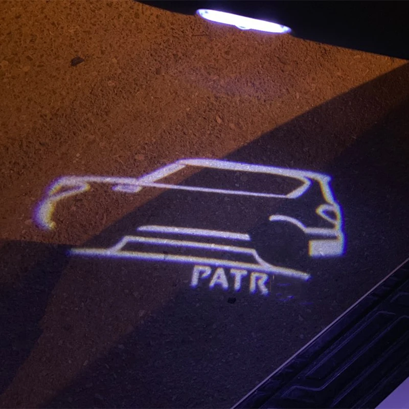 4 шт Дверь Добро пожаловать светильник предупреждающий световой Прожектор