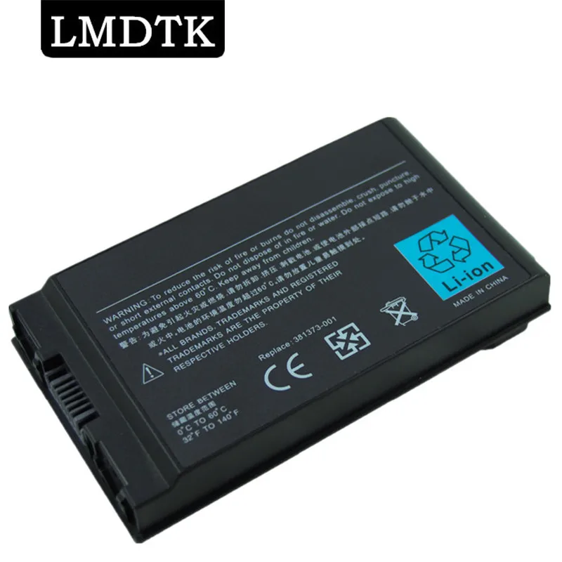 LMDTK Новый 6 ячеек Аккумулятор для ноутбука NC4200 NC4400 TC4200 TC4400 381373 001 HSTNN IB12 Бесплатная
