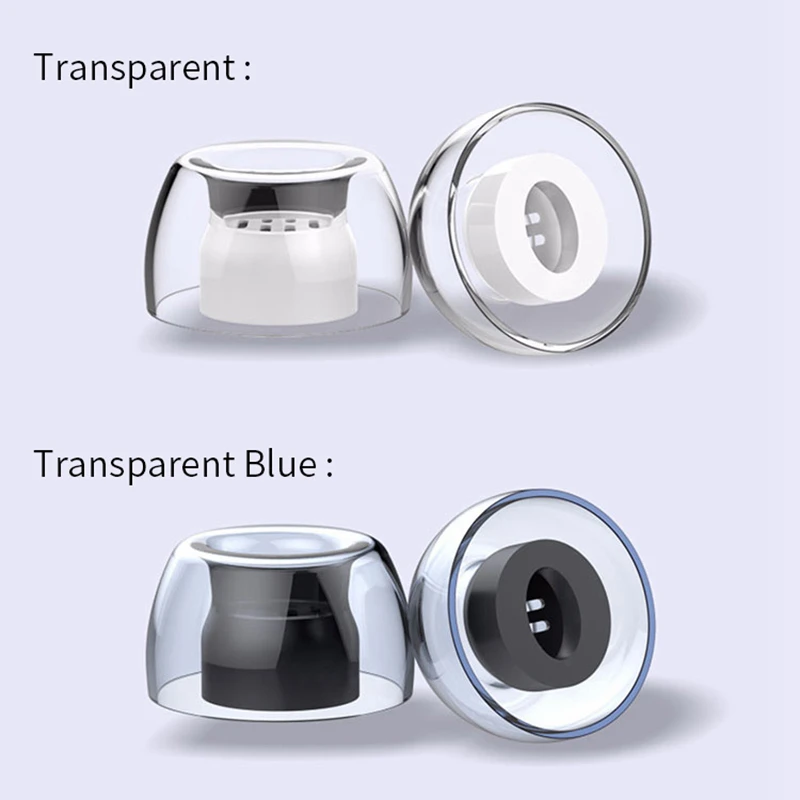 Латексные насадки для наушников 1MORE Comfobuds Pro ANC TWS HUAWEI Freebuds 4i/beoplay e8 3 0