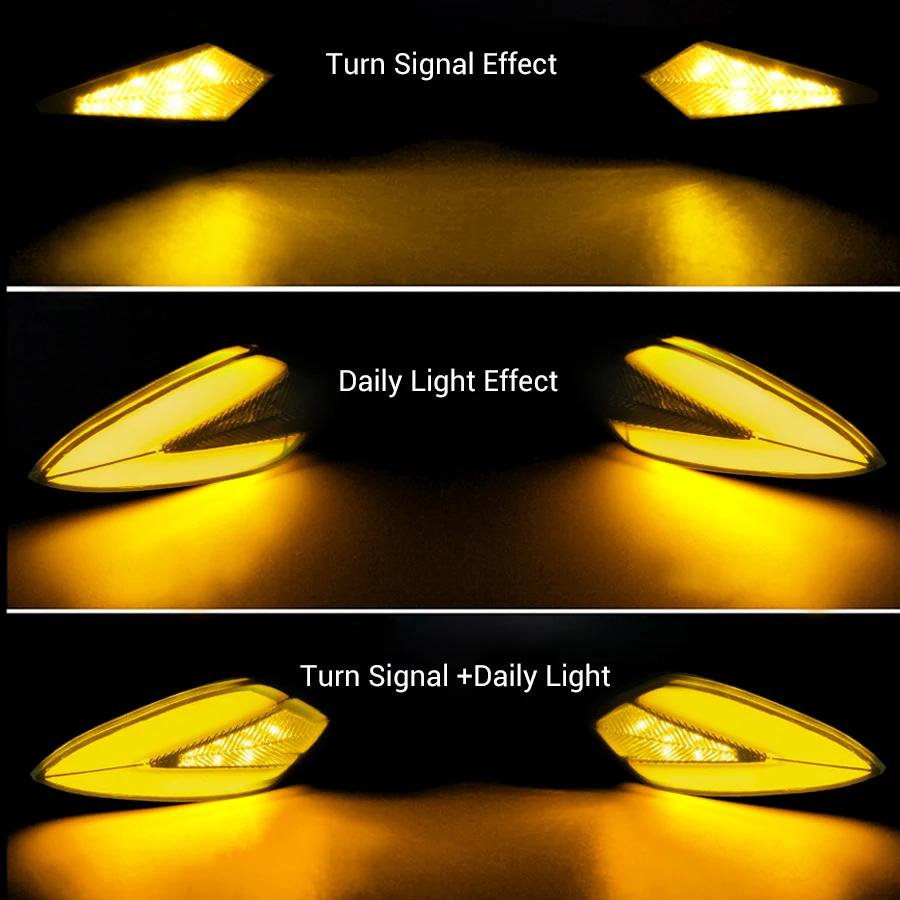 Светодиодные индикаторы поворота для мотоциклов сигналы задние стоп-сигналы
