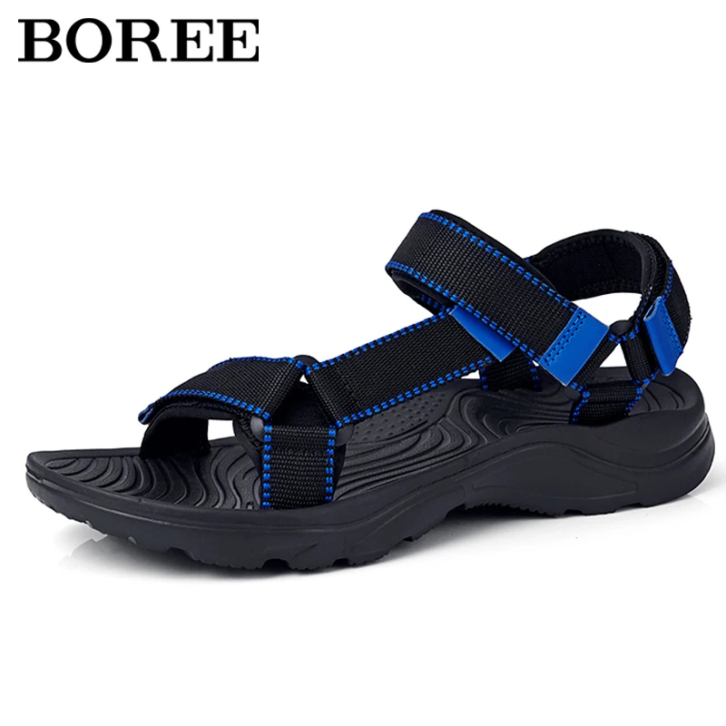 New Men Sandals Summer Couples Leisure Sports Shoes High Quality Outdoor Beach Slippers Lightweight Soft Non-slip Men Sandals