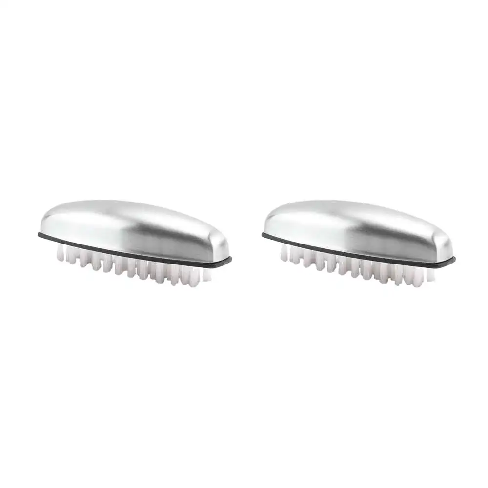 

2pcs Stainless Steel Safe Cleaning Hand Washing Brush Odor Remover Kitchen With Soap Massage Brush Deodorant Brush