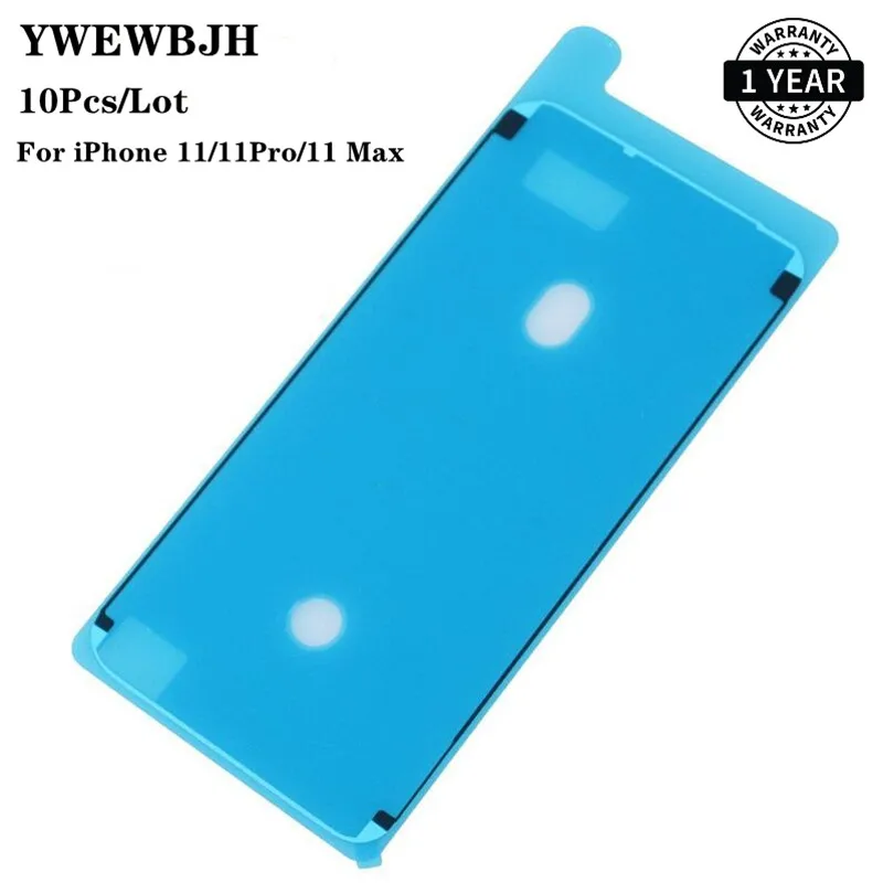 

10pcs Waterproof Sticker for iPhone 11 Pro Max 3M Adhesive Pre-Cut LCD Screen Frame Tape Repair Parts