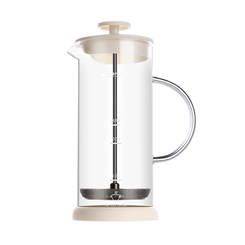 

Milk Froth Machine Household Manual Milk Frother Milk Froth Pot Coffee Milk Hand Milk Glass Milk Froth Cup Frother