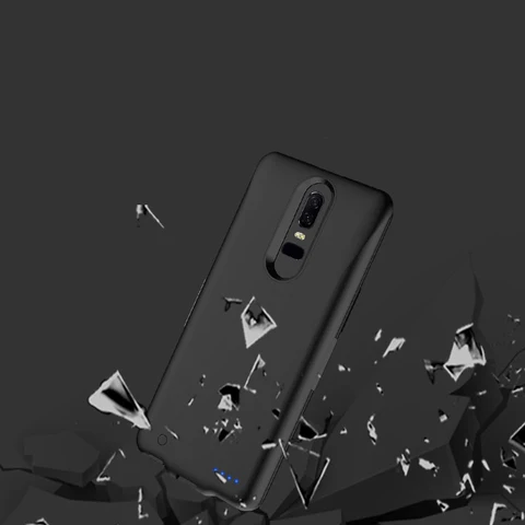 Чехол для аккумулятора Xiaomi PocoPhone F1, внешний аккумулятор с зажимом, резервная зарядка, чехол для аккумулятора PocoPhone F1, чехол с зарядным устройством