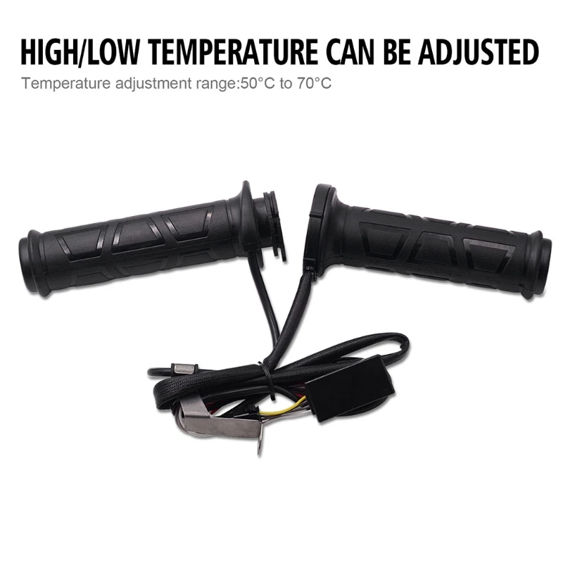 

Winter Handlebar Heating Cushion 22mm Electric Heated Pad Used for E-bikeMotorcycle Winter Cycling Equipment