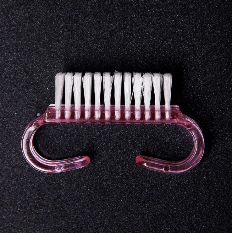 Nail Cleaning Nail Brush Tools File Nail Art Care Pedicure Soft Remove Dust Small Angle Clean Brush For Nail Care Tools