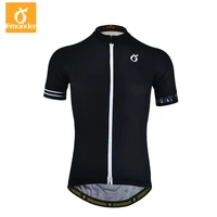 summer mens cycling jersey short sleeve full zipper mtb road bike shirts anti slip strap multi color outdoor sports clothing