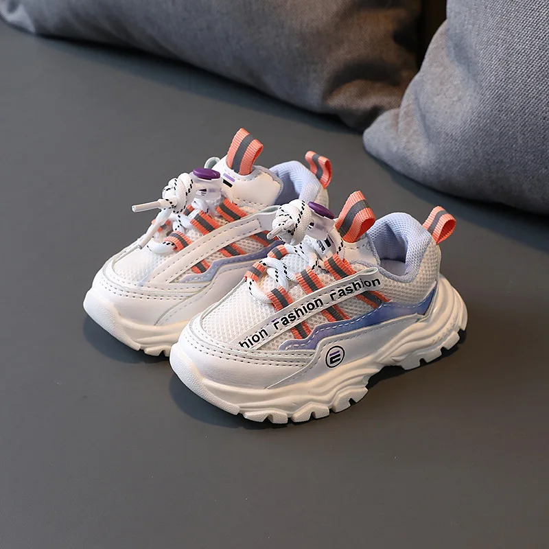 Новинка 2022 спортивная обувь для маленьких девочек демисезонная детская