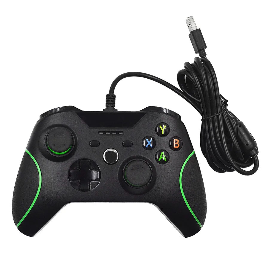 

Wired Controller For Xbox One/Xbox One S/Xbox One X/Xbox Series X/PC, Wired Game Controller With Dual Vibration
