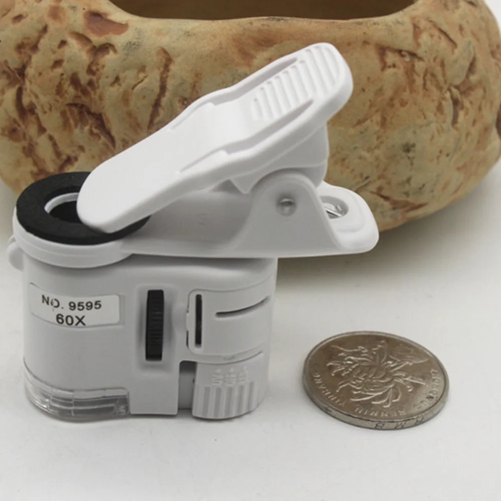 Универсальный 60X мобильный телефон Макрос микроскопа объектив зум Микро камера