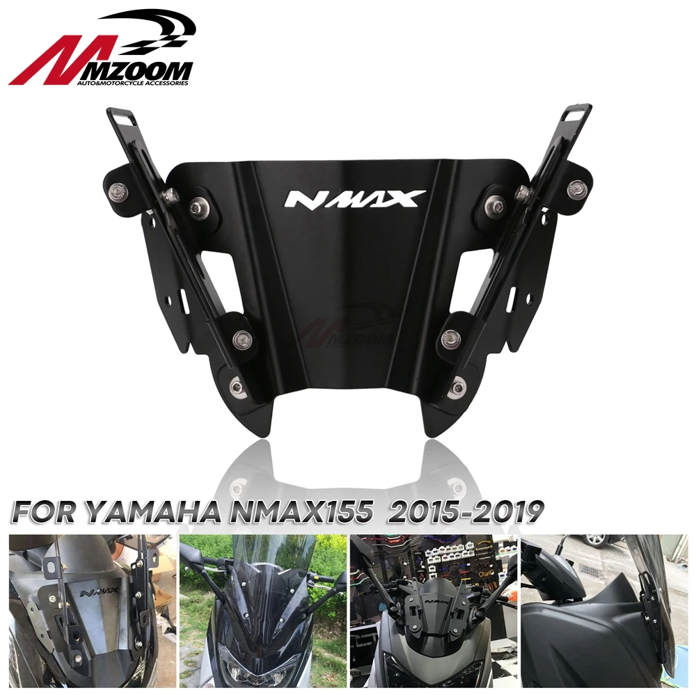 CNC мотоцикл NMAX кронштейн заднего вида для Yamaha NMAX155 125 150 зеркало адаптер