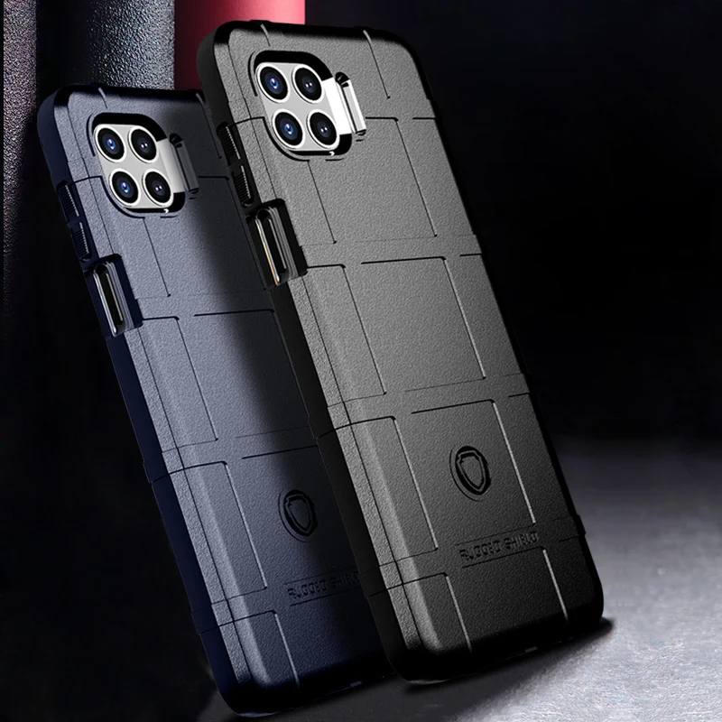 

Luxury Shockproof Armor Case For Motorola Moto One 5G Ace Fusion Plus Zoom Pro Vision Macro Power2 Hyper Action Phone Cover