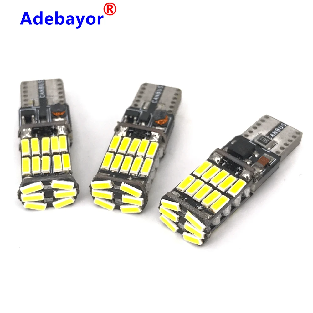 1000 шт. T10 w5w canbus 4014 26 SMD Интерьер автомобиля светильник 194 501 светодиодная приборная