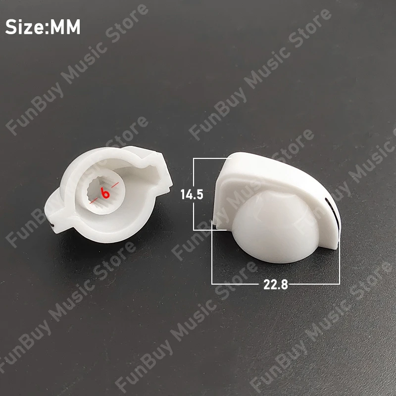 10 шт. пластиковая куриная головка гитарный эффект педали ручки гитарного