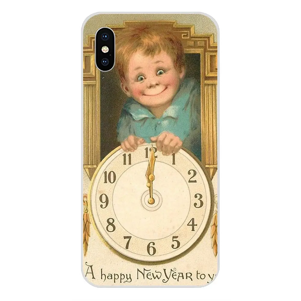 Мягкие ТПУ чехлы обложки для Xiaomi Redmi Mi 4 7A 9T K20 CC9 CC9e Note 7 9 Y3 SE Pro Prime Go Play Merry Christmas Happy new