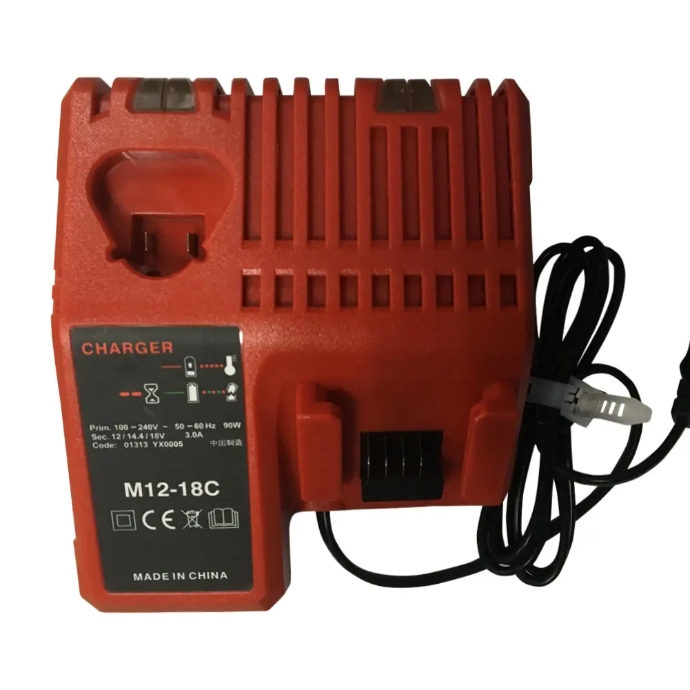 

Зарядное устройство для литий-ионных аккумуляторов 110-240 В для Milwaukee M12 M18 48-11-1815 48-11-1828 48-11-2401 48-11-2402 HJ55