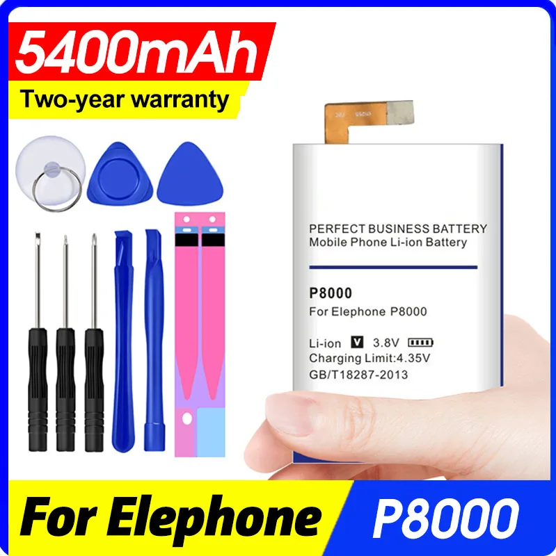 Аккумулятор 5400mAh Elephone P8000 для мобильный телефон|Аккумуляторы мобильных